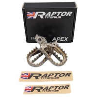 Raptor Footpegs Offset 5 Down/5 Back for Triumph TF 250 X 2024-2025 RX007-5D-5B