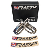 Raptor Footpegs Offset 10 Back for Stark Varg STARK VARG 2023-2025 RX008-00-10B