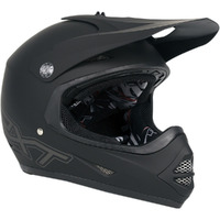 RXT Helmet Racer 4 Kids/Youth Matt Black