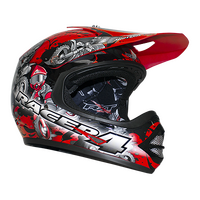 RXT Helmet Racer 4 Kids/Youth Red