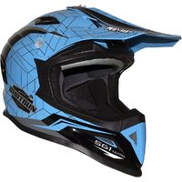 RXT Helmet 762 SG-1 Ultra Shotgun Gloss Neon Blue