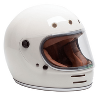 RXT Helmet Stone Full Face Vintage Gloss White