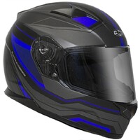 RXT Helmet 817 Street Missile Matt Black/Blue
