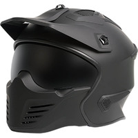 RXT Helmet 726X Warrior Solid Matt Black