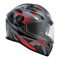 RXT Helmet 869 Evo 2 Rune Gloss Black Grey Red