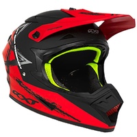 RXT Helmet A727 Sector Wrath Matt Black Red