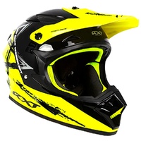 RXT Helmet A727 Sector Wrath Gloss Black Fluro