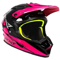 RXT Helmet A727 Sector Wrath Gloss Black Magenta