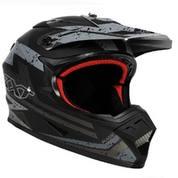 RXT Helmet A727 Sector Rage Matt Black Grey