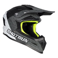 RXT Helmet 762N Sg1 Ultra+ Shotgun Prism Matt Black Grey White