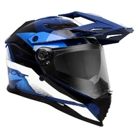 RXT Helmet ADV 65 Gloss Grey Blue Black