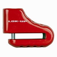 Lok-Up Disc Lock 5.5mm Red Reminder Cable Not Included