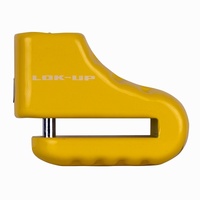 Lok-Up Disc Lock 5.5mm Yellow Reminder Cable Not Included