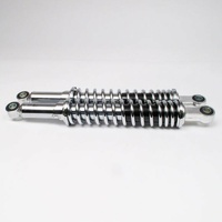 Rear Shock Pair Honda XL185 1980-1982 365mm Chrome