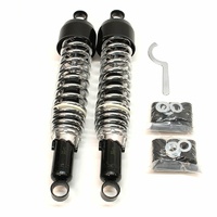 Rear Shock Pair for Suzuki GS1100GL (SHAFT) 1982 335mm Black