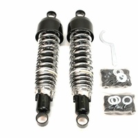 Rear Shock Pair for Suzuki VS750 INTR 1985-1991 325mm Chrome