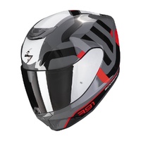 Scorpion Exo Helmet EXO 391 Arok Grey Red Black