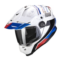 Scorpion Exo Helmet ADF-9000 Air Desert White Blue Red