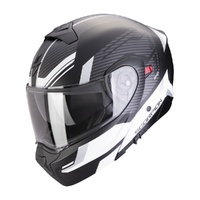 Scorpion Exo Helmet EXO 930 Evo Sikon Matt Black Silver White