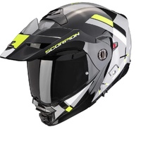Scorpion Exo Helmet ADX-2 Galane Grey Black Neon Yellow