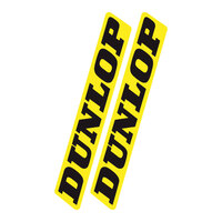 Dunlop Yellow/Black Swingarm Decal/Sticker