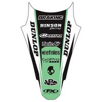 Factory FX Rear Fender Sticker for Kawasaki KXF250 2004 (07-32130)