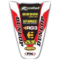 Factory FX Rear Fender Sticker for Honda CRF250R 2004-2005 (08-32322)