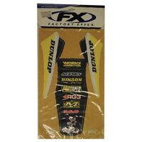 Factory FX Rear Fender Sticker for Suzuki RM80 2001 (08-32416)