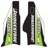 Factory FX Fork Guard Stickers for Kawasaki KX125 1994-2003 (09-40160)