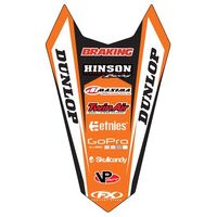 Factory FX Rear Fender Sticker for KTM 125SX 1998-2002 (10-32520)