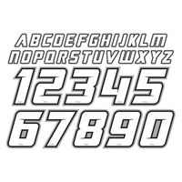 Factory FX Iron-On Jersey ID Kit (11-82130)