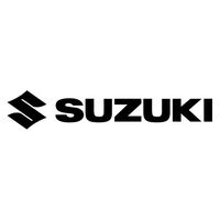 Factory FX Die Cut Sticker 12" Suzuki Black (12-94414)