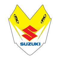 Factory FX Front Fender Sticker for Suzuki RMZ250 2004-2006 (14-30422)