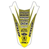 Factory FX Rear Fender Sticker for Suzuki RM125 1996-2000 (14-32416)