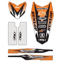 Factory FX Trim Kit Stickers for KTM SX125 2011 (14-50526)