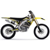 Factory FX Metal Mulisha Shroud Sticker Kit for Suzuki RMZ250 2007-2009 17-11422