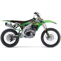 Factory FX Rockstar Shroud Sticker Kit for Kawasaki KX85 2014 (17-14114)