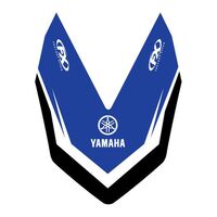 Factory FX Front Fender Sticker for Yamaha YZ250 2015-2018 (17-30226)