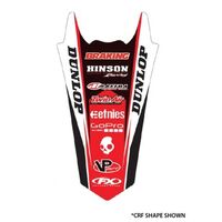 Factory FX Rear Fender Sticker for Honda CR125R 2002-2007 (17-32308)