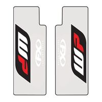 Factory FX Upper Fork Universal Clear With Wp Suspension Logo (17-38080)