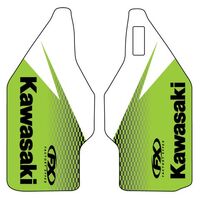 Factory FX Fork Guard Stickers for Kawasaki KX85 2014-2015 (17-40114)