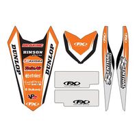 Factory FX Trim Kit Stickers for KTM 450SXF 2008-2010 (17-50516)