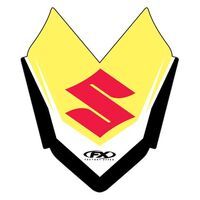 Factory FX Front Fender Sticker for Suzuki RM125 2001-2008 (19-30420)