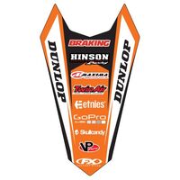 Factory FX Rear Fender Sticker for KTM 350XCF 2016-2018 (19-32530)