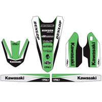 Factory FX Trim Kit Stickers for Kawasaki KX125 1999-2002 (19-50114)
