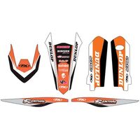 Factory FX Trim Kit Stickers for KTM 450SXF 2016-2018 (19-50530)