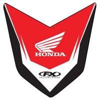 Factory FX Front Fender Sticker for Honda CRF250R 2018 (20-30330)
