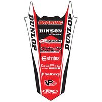 Factory FX Rear Fender Sticker for Honda CRF250R 2018-2020 (20-32330)