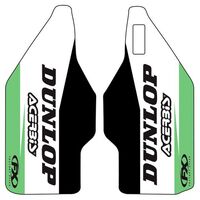 Factory FX Fork Guard Stickers for Kawasaki KX450F 2016-2018 (20-40168)