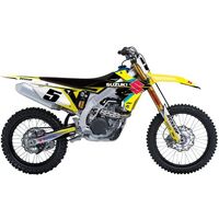 Factory FX EVO 15 Shroud Sticker Kit for Suzuki RMZ450 2018 (21-01432)